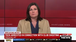 Teen arrested in connection with Paducah nightclub shooting
