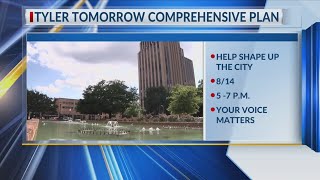 Tyler hosting comprehensive plan open house on Aug. 14