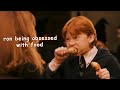 ron weasley being obsessed with food for 2 minutes straight