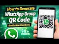 How to Generate WhatsApp Group QR Code (Invite New Members)