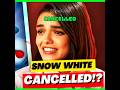 Rachel Zegler's SNOW WHITE is CANCELLED??      #didyouknow #shorts