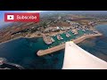 diamond da40 scenic low flight coastline of akamas cyprus gopro cockpit views