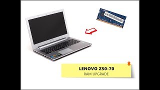 Tutorial: How to Upgrade RAM in Lenovo Z50-70 Laptop | Quick \u0026 Easy