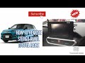 HOW TO REMOVE STEREO PANEL - TOYOTA RAIZE