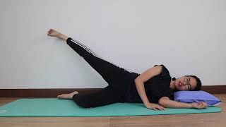 ท่าออกกำลังกายสะโพก (Gluteus medius strengthening)