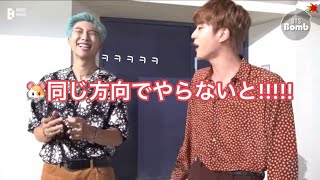 【BTS/日本語字幕】Dynamiteの振付を自分たちで考えちゃうぞ!