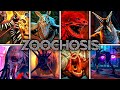 Zoochosis - ALL Monster Animals & Bosses Jumpscares (4K 60FPS Showcase)