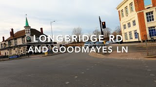 Longbridge Road to Goodmayes v Googmayes Lane - Barking and Dagenham - East London - formerly Essex