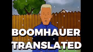 Boomhauer Translated : Season 2