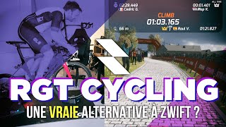 UNE "VRAIE" ALTERNATIVE À ZWIFT ?! RGT CYCLING
