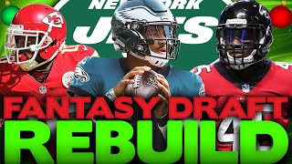 New York Jets Fantasy Draft Rebuild Where We Can Only Draft Players From Green and Red NFL Teams!