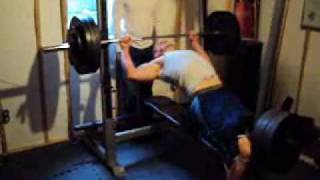 Cory Sly 375 lb Bench Press at 196 lbs bodyweight! 6'2 height