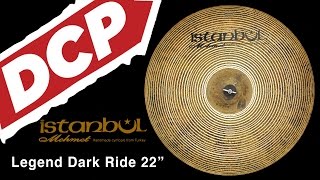 Istanbul Mehmet Legend Dark Ride Cymbal 21\