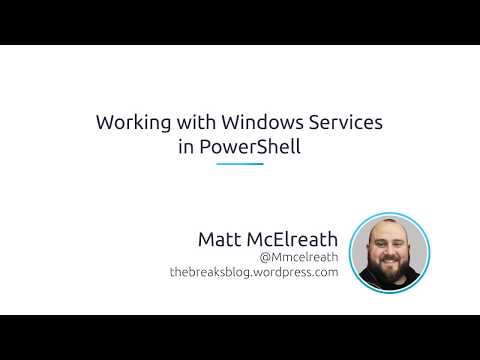 Working With Windows Services In PowerShell