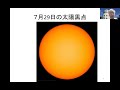 最近の太陽　花山天文台から　柴田一成 2022.07.30