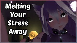 ASMR | Melting Your Stress Away (Ear licks \u0026 oils massage) | Personal Attention Roleplay (VRChat)