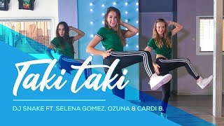Taki Taki - DJ Snake ft. Selena Gomez, Ozuna, Cardi B - Easy Dance Video - Choreography #Takitaki