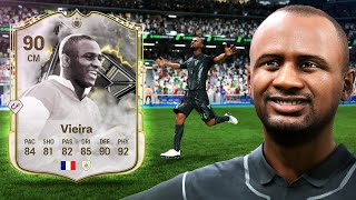 90 Thunderstruck Icon SBC Vieira is WORTH COMPLETING?! 😲 FC 25 Player Review