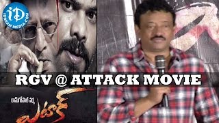 Ram Gopal Varma Speaks at Attack Movie Trailer Launch Event