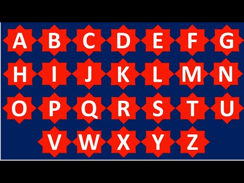 ALPHABET LETTERS ABCDEFGHIJKLMNOPQRSTUVWXYZ Kids Academy Rhymes - YouTube