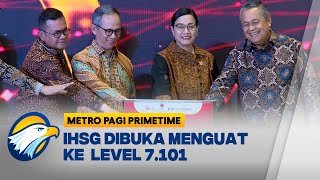 IHSG Dibuka Menguat pada Perdagangan Perdana di 2025 [Metro Pagi Primetime]