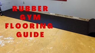 ROLLED RUBBER GYM FLOORING: INSTALLATION TIPS
