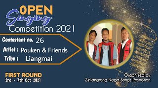 Pouken Pamei, Pouramjuan pamai and Zacchaeus Newmai - Contestant No. 26 - Zeliangrong