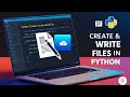 Learn how to create and write files in Python with this easy tutorial! 📄💻 @codee_script