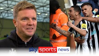 "Competition was important for Miggy" - Eddie Howe on Miguel Almiron winning his place in the side