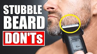 6 WORST Stubble Beard Mistakes MOST Men Make (& How to Fix Them)!