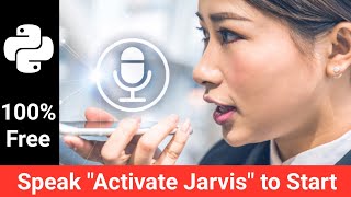 Trigger Wake Word Detection In Python | Windows 10 | Jarvis Hotword Detection | Deep learning