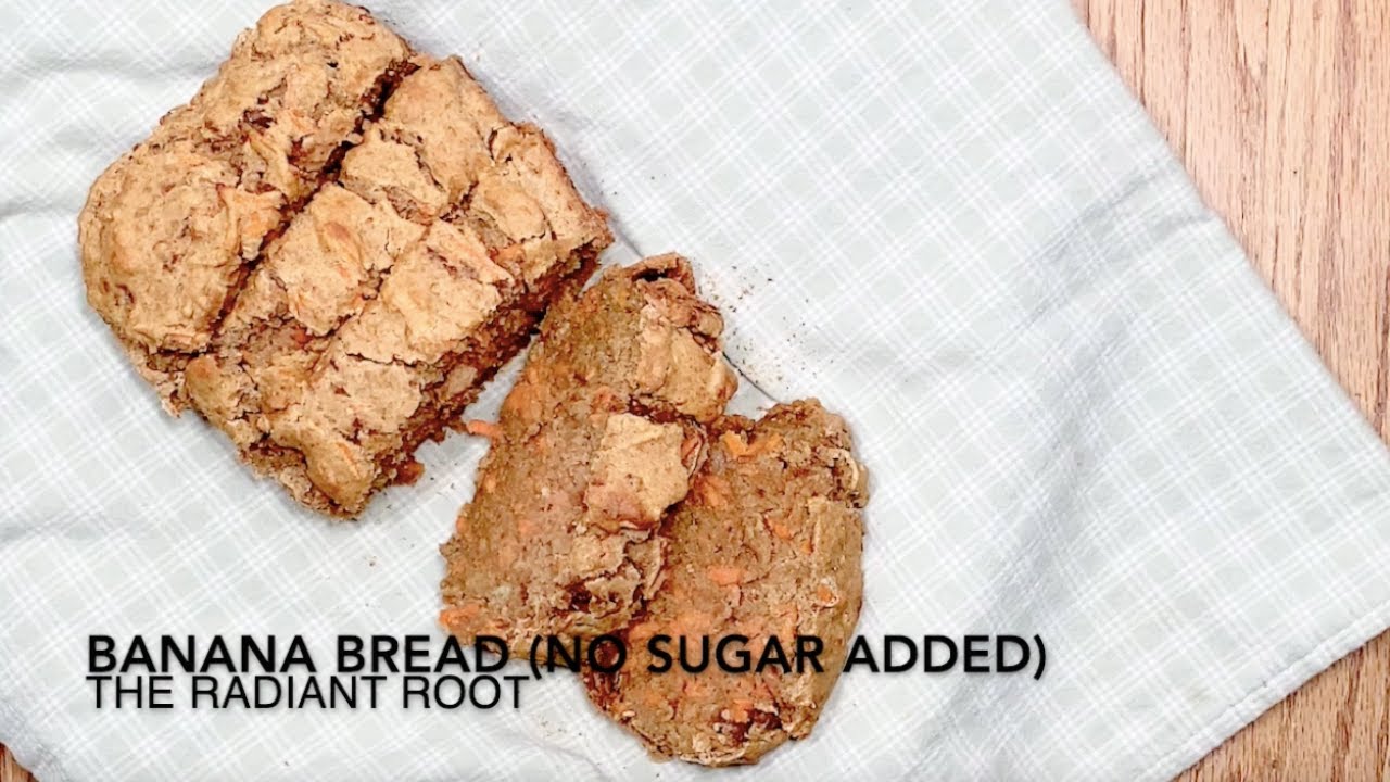 Banana Bread (No Added Sugar) - YouTube