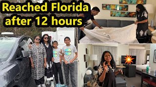 USA-கப்பல்🚢பிடிக்க FLORIDA கிளம்பியாச்சு~Winter ROAD trip \u0026 Room tour~ CRUISE Series Family Traveler