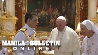 Pope Francis meets Thai King Rama X