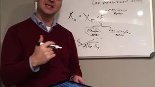 All variables measured without error