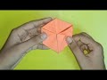 origami hexagon never ending card hexagon never ending card origami easy never ending card tutorial