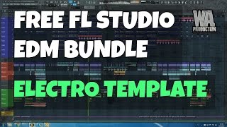 FREE FL Studio EDM Bundle - Electro House Template [+ 106 Sylenth1 Ultimate Pluck Presets]
