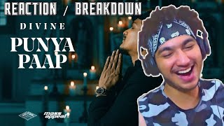 DIVINE - Punya Paap (Prod. By iLL Wayno) | Official Music Video | REACTION | PROFESSIONAL MAGNET |