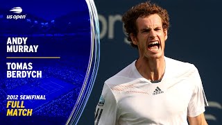 Andy Murray vs. Tomas Berdych Full Match | 2012 US Open Semifinal