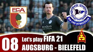 Let’s play: FIFA 21 - #08 - FC Augsburg vs DSC Arminia Bielefeld
