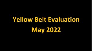 One Community Martial Arts, New Holland PA  May Yellow Belt Evaluation