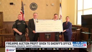 Firearms auction profit given to sheriff's office