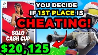 Viewers Guess If 1st Place Is Cheating In This Solo Cash Cup Finals