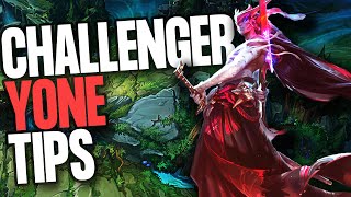 HOW PROS PLAY YONE | CHALLENGER YONE TIPS