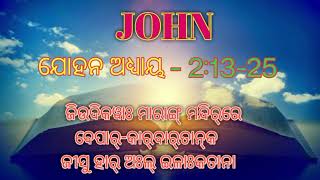 HO AUDIO BIBLE - JOHN 2:13-25... ହୋ ଅଡିଓ ବାଇବଲ - ଯୋହନ ୨:୧୩-୨୫... Timothy Singh