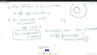 Curvature of a Line, Circle and Helix