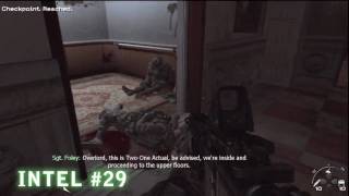 Modern Warfare 2 - Act II: Of Their Own Accord Intel locations