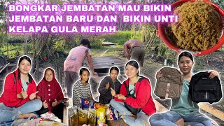 BERBAGI SEMBAKO KE DUA RUMAH DARI TEMAN ONLINE DAN UNBOXING PAKET DAPAT TAS  DAN MAKANAN