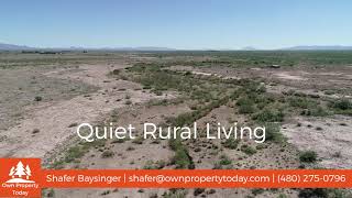 Drone Tour! - 80 Acres in Double Adobe, AZ