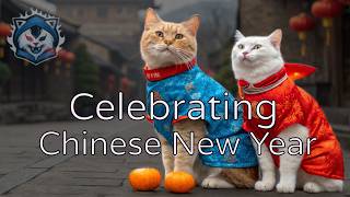 Cats Celebrating Chinese New Year